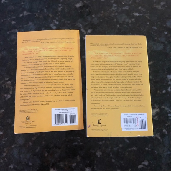 2 books: buy one get one free: Heaven is for real - Picture 4 of 5